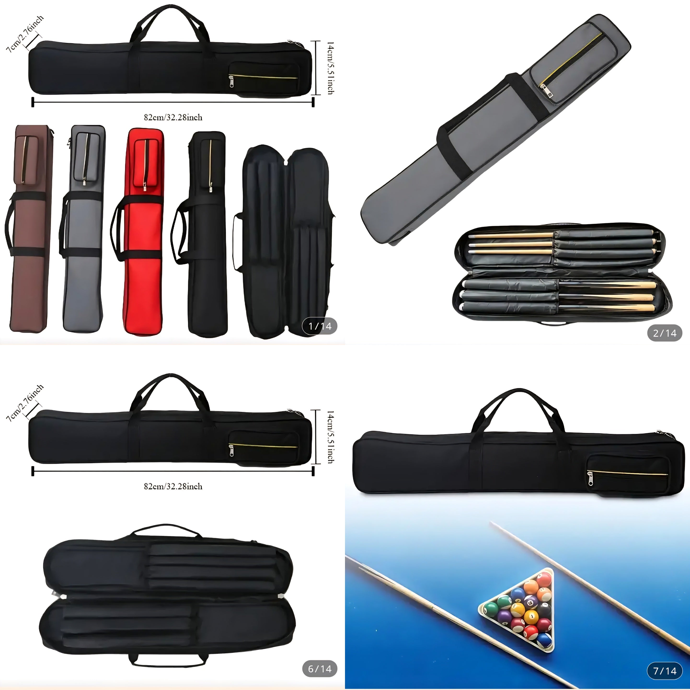 Sac pour plusieurs Queue de Billard